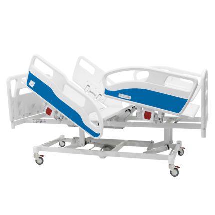 Cama Hospitalar Motorizada 5 Movimentos Grades ABS Retrátil