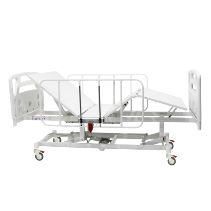 Cama Hospitalar Motorizada 5 Movimentos Grades de Aço